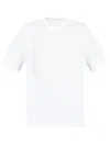 Givenchy Lightweight Jersey T-shirt With Embroidered Logo In White