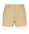 Givenchy Make Casual Shorts On The Floor In Nude