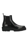 Givenchy Man Black Smooth Leather Chelsea Boot In Black