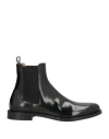 Givenchy Man Ankle Boots Black Size 9 Calfskin In Blue