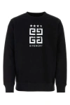Givenchy Logo Printed Crewneck Sweatshirt In Black