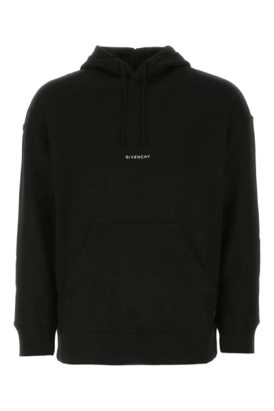 Givenchy Cotton Sweatshirt In Black