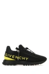 GIVENCHY GIVENCHY MAN BLACK FABRIC SPECTRE SNEAKERS