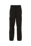 Givenchy Cargo Style Stretch Poplin Pant In Black