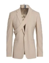 Givenchy Man Blazer Beige Size 42 Wool, Polyamide, Elastane In Brown