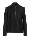 Givenchy Wool Blazer With All-over Logo Print In Black