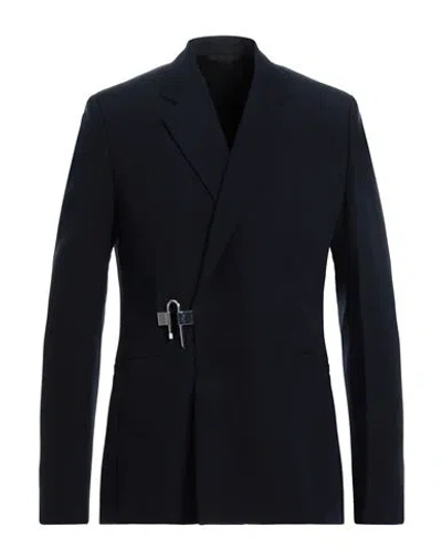 Givenchy Man Blazer Midnight Blue Size 46 Wool