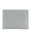 Givenchy 4g-embossed Cardholder In Gray