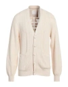 Givenchy Man Cardigan Ivory Size L Cotton