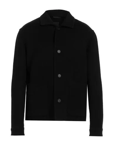 Givenchy Man Coat Black Size 40 Wool, Cashmere