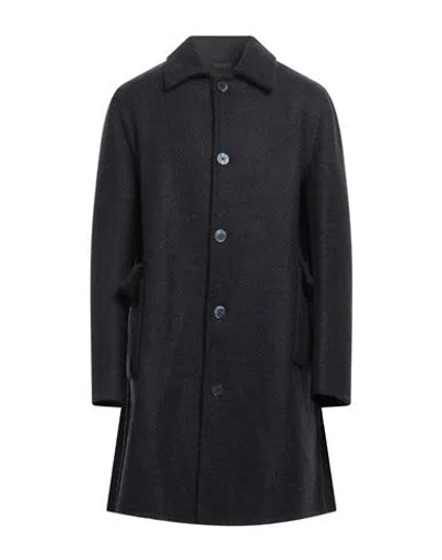 Givenchy Man Coat Midnight Blue Size 42 Wool, Polyamide, Cotton