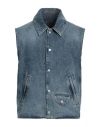 Givenchy Denim Vest In Blue