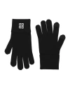 Givenchy Man Gloves Black Size Onesize Wool In Black