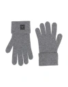 Givenchy Man Gloves Light Grey Size Onesize Wool, Cashmere In Gray