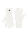 Givenchy Man Gloves White Size Onesize Wool In White