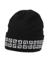 Givenchy Man Hat Black Size Onesize Wool In Black