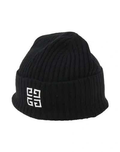 Givenchy Man Hat Black Size Onesize Wool, Cashmere