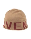 Givenchy Man Hat Camel Size Onesize Wool In Brown