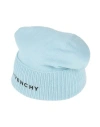 Givenchy Man Hat Sky Blue Size Onesize Wool In Blue