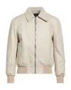 Givenchy Man Jacket Beige Size 34 Cotton, Polyester In Neutral