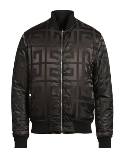Givenchy Man Jacket Black Size 40 Polyamide, Wool