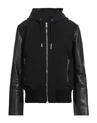 Givenchy Man Jacket Black Size 44 Viscose, Polyamide, Elastane, Calfskin