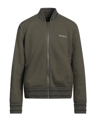 Givenchy Man Jacket Military Green Size L Wool, Polyester