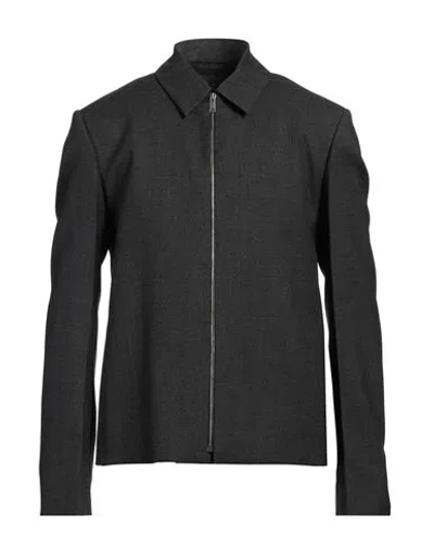 Givenchy Wool Zipped Jacket In Grey