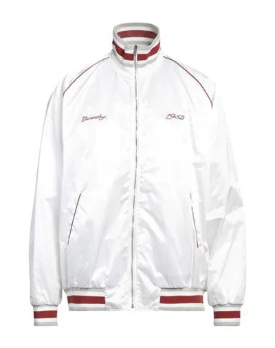 Givenchy Man Jacket White Size 38 Polyamide