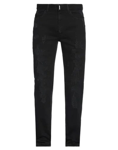 Givenchy Man Jeans Black Size 31 Cotton, Elastane