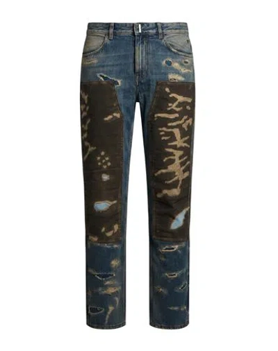 Givenchy Man Jeans Blue Size 30 Cotton In Multi