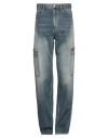 Givenchy Man Jeans Blue Size 33 Cotton, Elastane In Blue