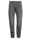 Givenchy Man Jeans Grey Size 34 Cotton, Elastane
