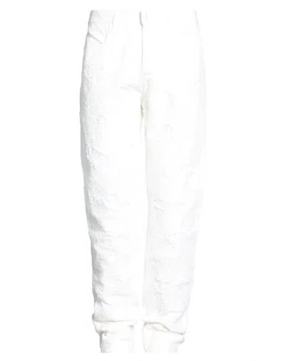Givenchy Man Jeans Off White Size 34 Cotton