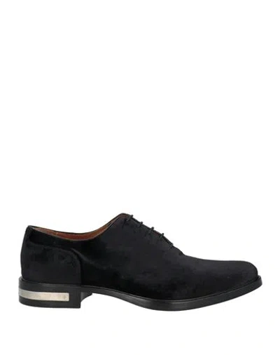 Givenchy Man Lace-up Shoes Black Size 9 Textile Fibers