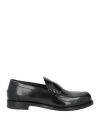 Givenchy 4g Plaque Leather Loafers In Black