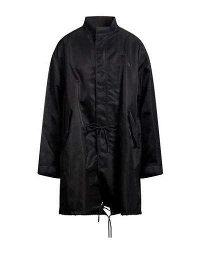 Givenchy Man Overcoat & Trench Coat Black Size 40 Polyamide