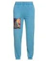 Givenchy Man Pants Azure Size L Cotton In Blue