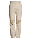 Givenchy Man Pants Beige Size 36 Wool, Polyamide, Elastane In Brown