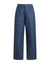 Givenchy Man Pants Blue Size 30 Cotton, Polyester In Blue