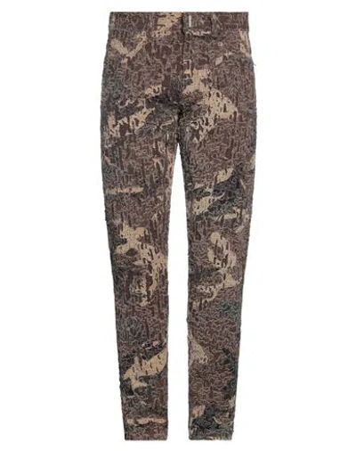 Givenchy Man Pants Brown Size 34 Cotton
