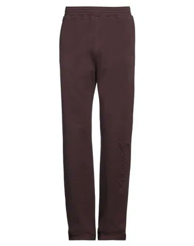 Givenchy Man Pants Burgundy Size L Cotton
