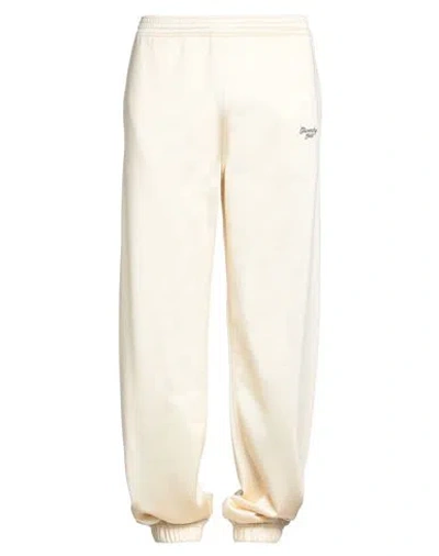 Givenchy Man Pants Cream Size L Viscose, Cotton, Polyester In White