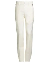 Givenchy Man Pants Ivory Size 34 Wool, Mohair Wool In White