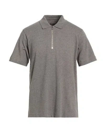 Givenchy Man Polo Shirt Grey Size Xxl Cotton In Gray