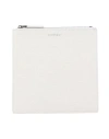 Givenchy Man Pouch White Size - Calfskin