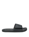 Givenchy 4g-debossed Slides In Black