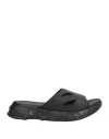 Givenchy Man Sandals Black Size 8 Polyurethane, Recycled Polyamide, Recycled Thermoplastic Polyureth