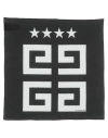 Givenchy Man Scarf Black Size - Cotton In Black