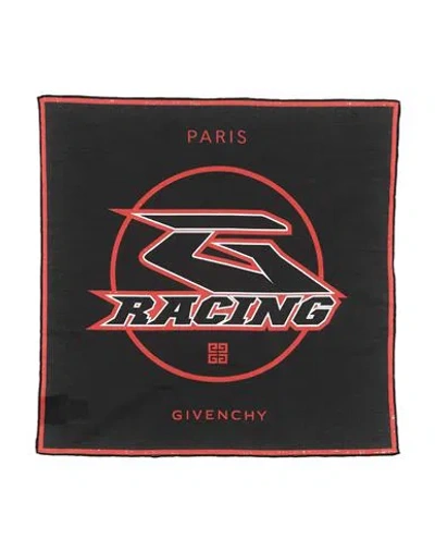 Givenchy Man Scarf Black Size - Cotton